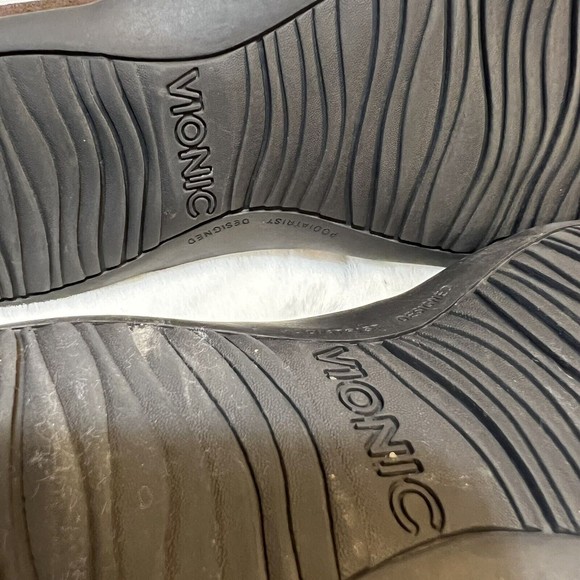 Vionic Tortoiseshell Slide Sandals - Picture 7 of 8